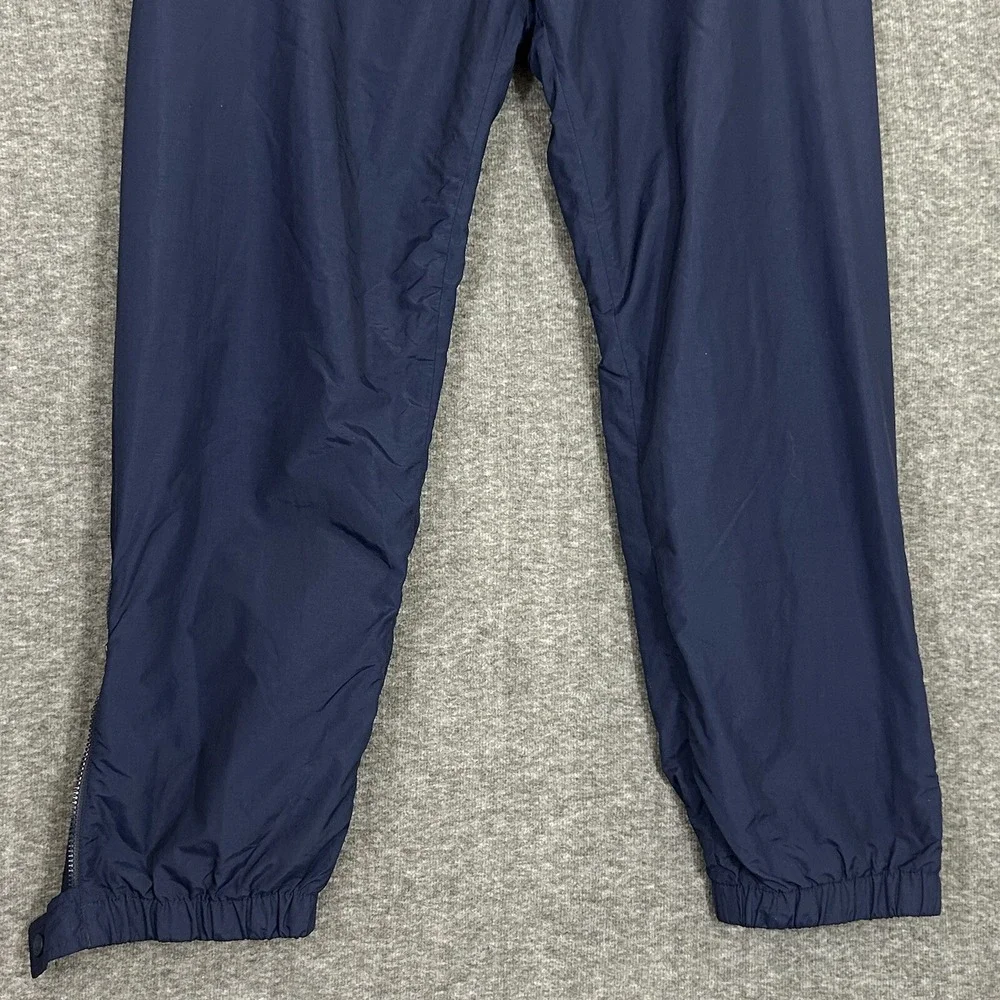 Vtg Eddie Bauer‎ Rain Pants Men's Medium Navy Waterproof Outdoor Seam Sealed
